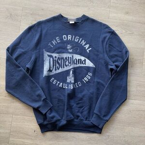 Official Disneyland Pullover Navy Blue Sweatshirt “The Original Disneyland”